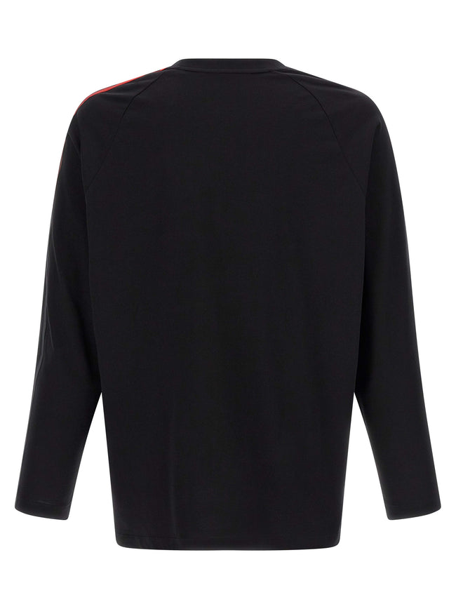 Y-3 Black Cotton T-Shirt