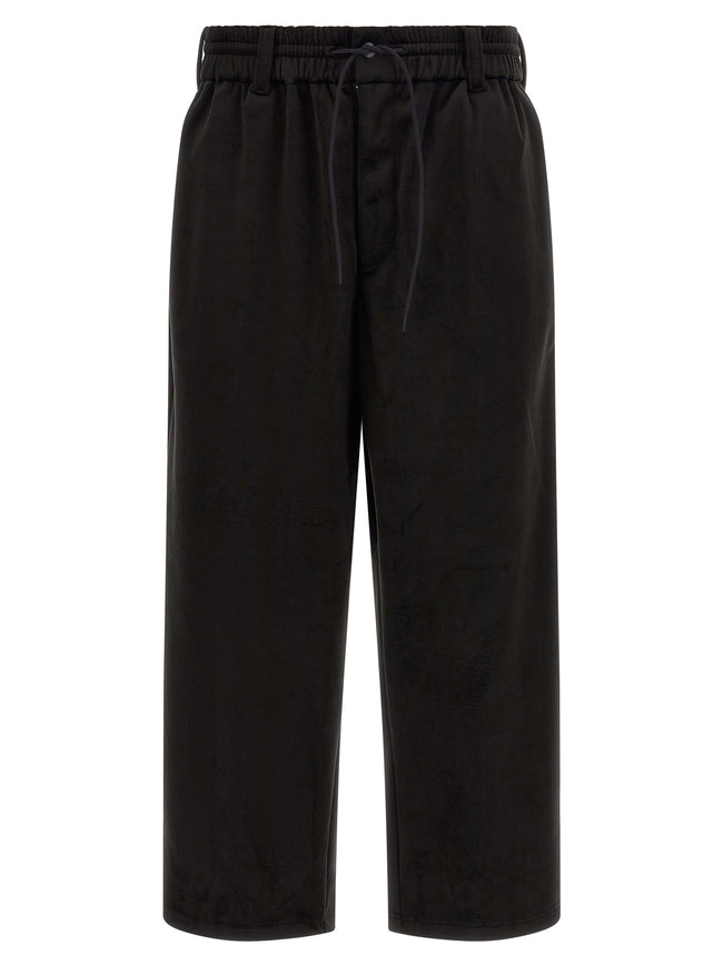 Y-3 Black Recycled Polyester Track Pants