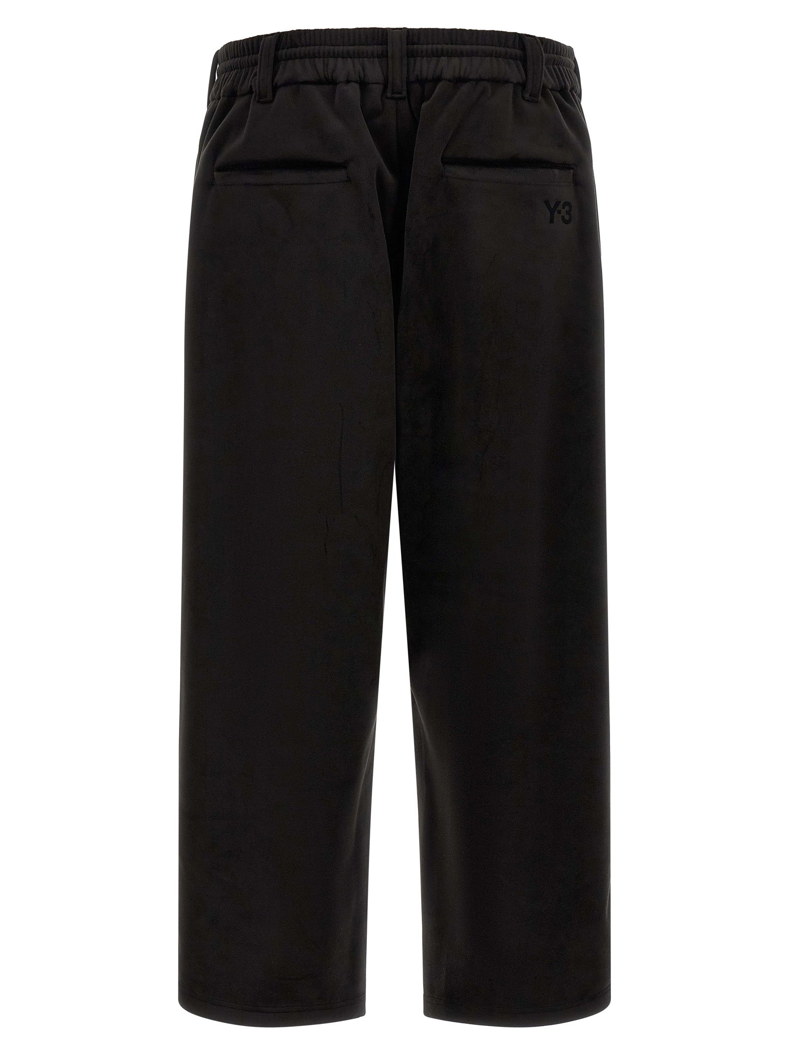 Y-3 Black Recycled Polyester Track Pants
