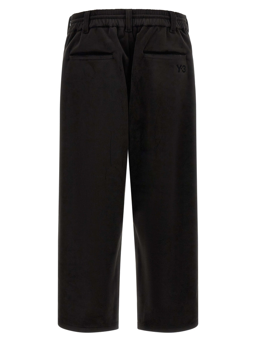 Y-3 Black Recycled Polyester Track Pants