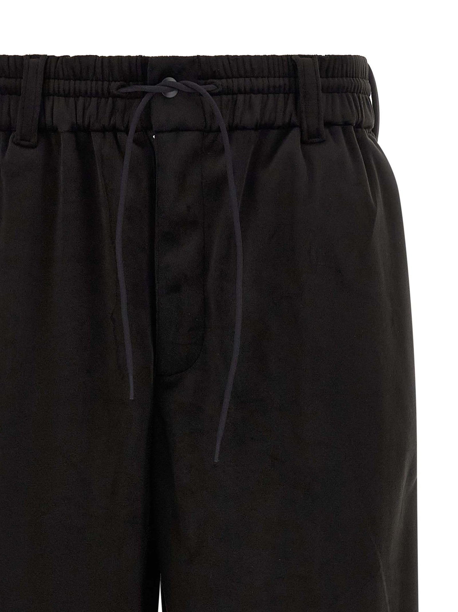 Y-3 Black Recycled Polyester Track Pants