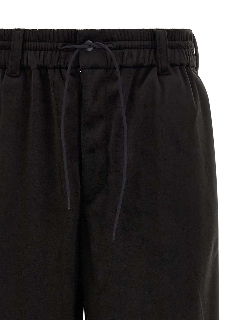 Y-3 Black Recycled Polyester Track Pants