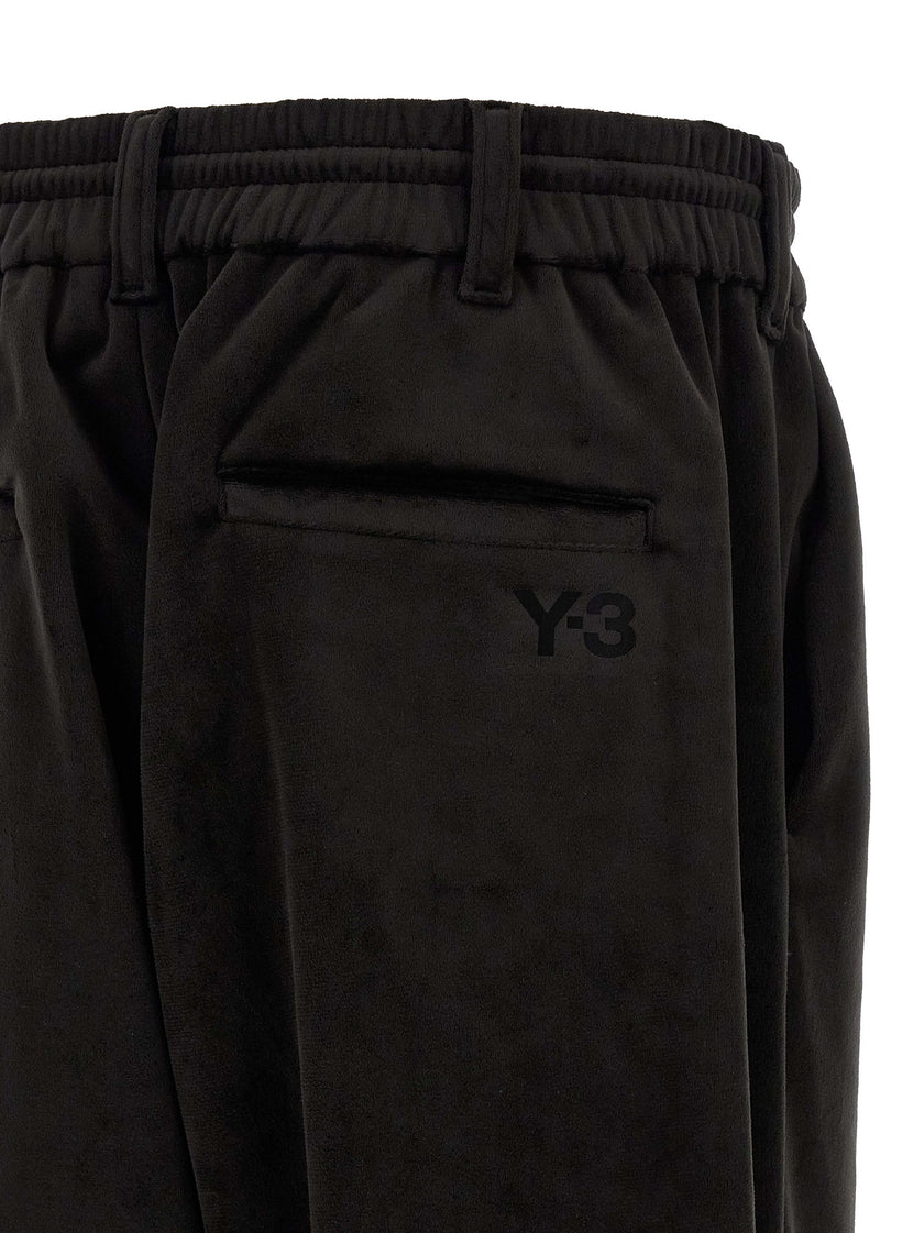 Y-3 Black Recycled Polyester Track Pants