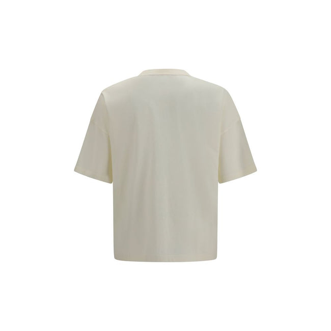 Palm Angels Beiges Baumwoll-T-Shirt