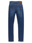 Brunello Cucinelli Relaxed Fit Jeans aus blauer Baumwolle