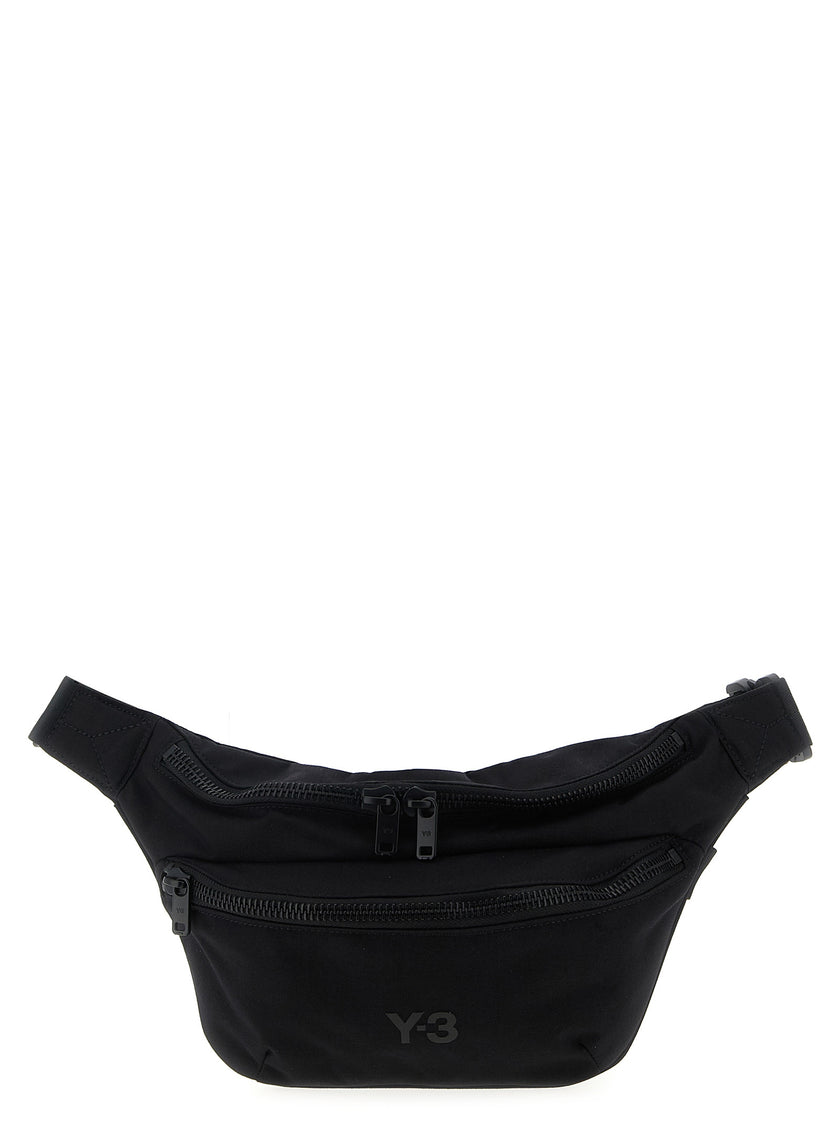 Y-3 Black Polyamide Crossbody Bag