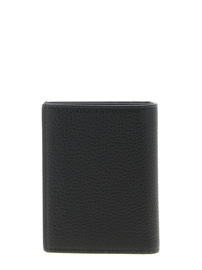 Tom Ford Schwarzer Kalbsleder-Kartenetui