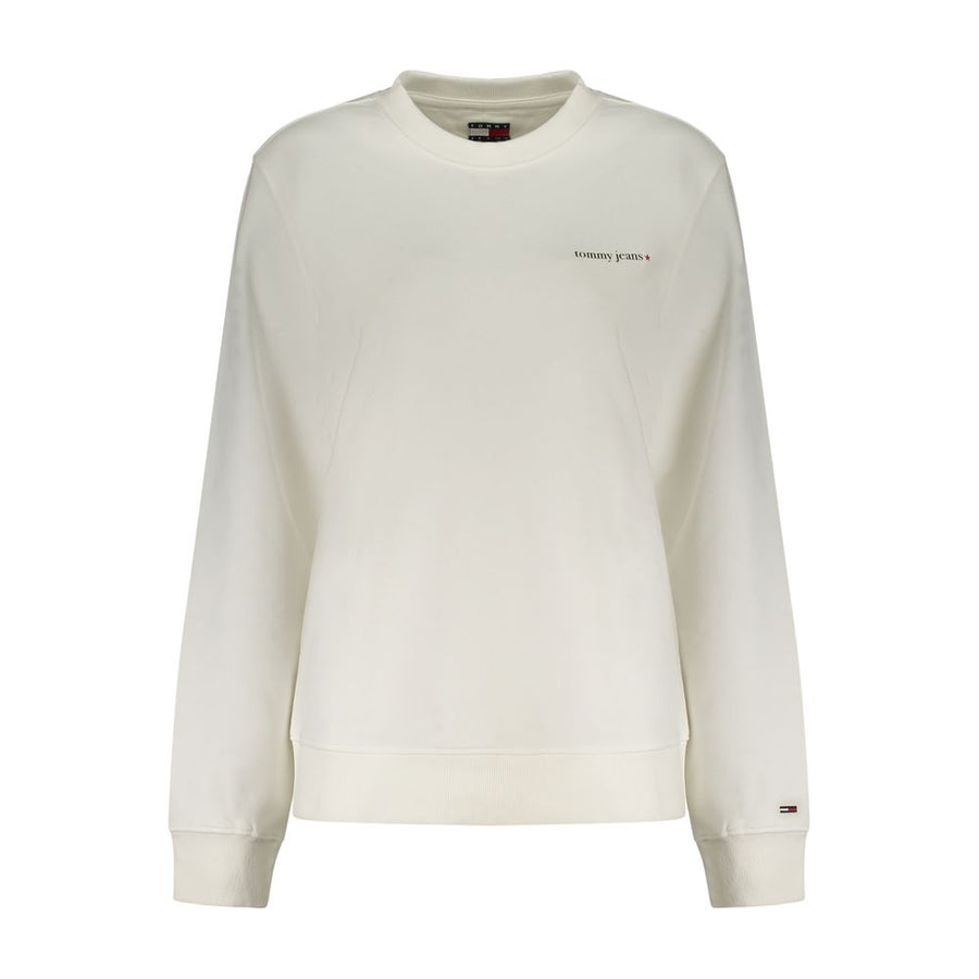 Tommy Hilfiger White Cotton Sweatshirt for Women