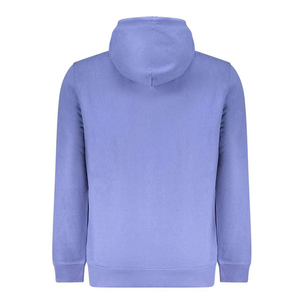Tommy Hilfiger blaues Baumwoll-Sweatshirt für Herren mit Kapuze und Logo