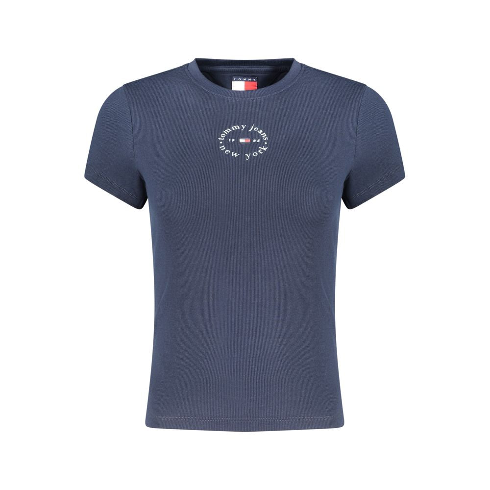 Tommy Hilfiger Women's Blue Cotton T-Shirt