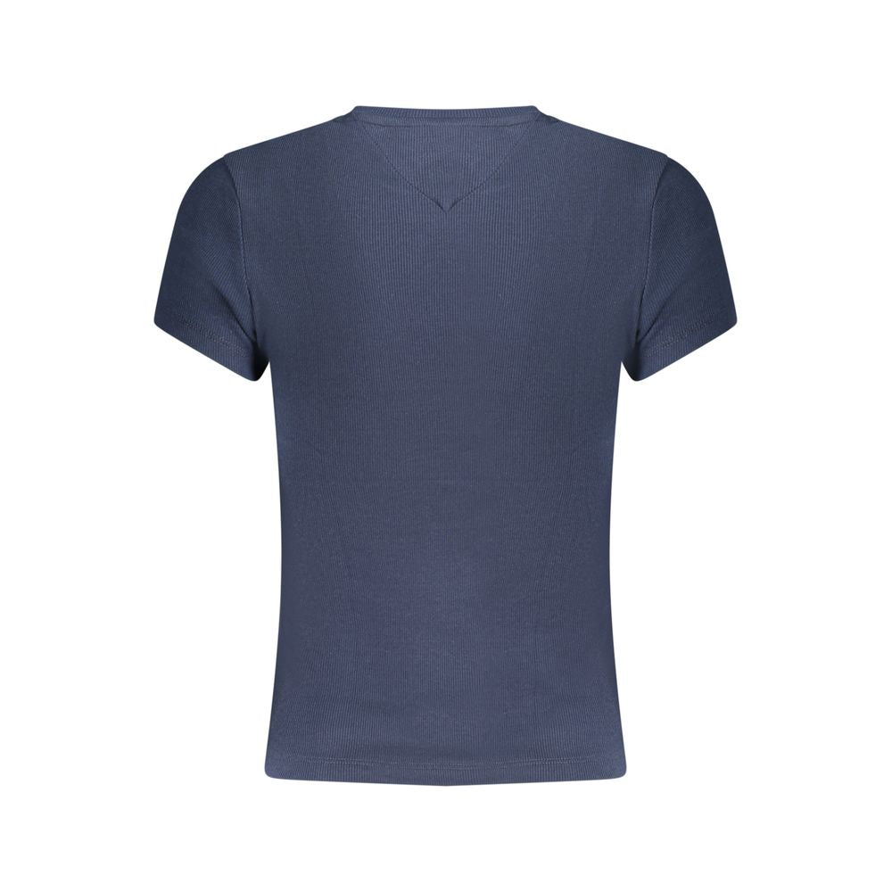 Tommy Hilfiger Women's Blue Cotton T-Shirt