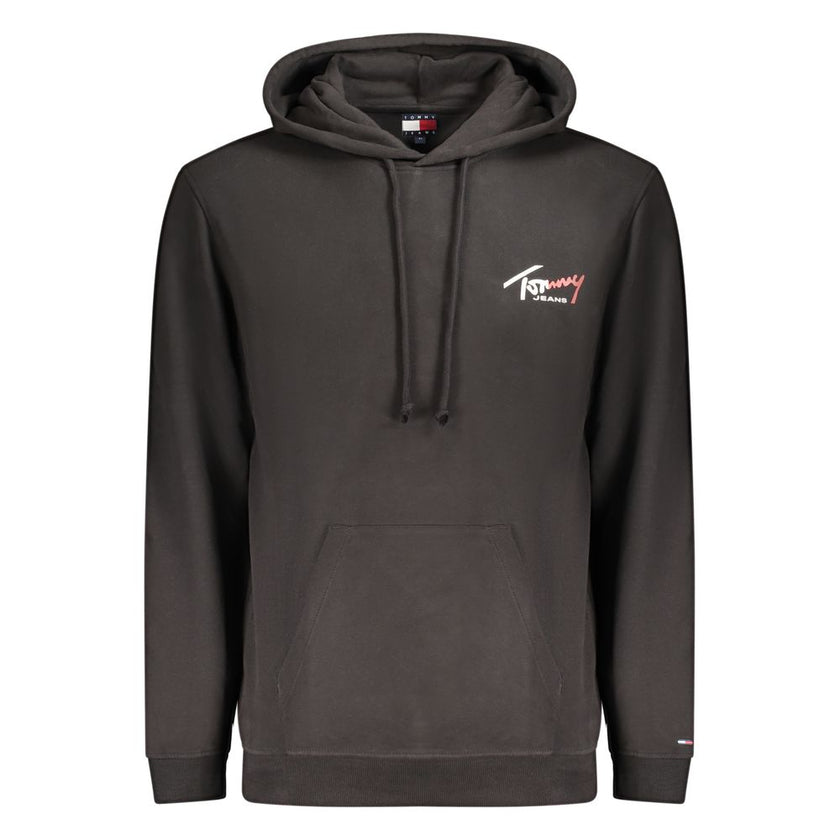 Tommy Hilfiger Schwarzer Baumwoll-Sweatshirt
