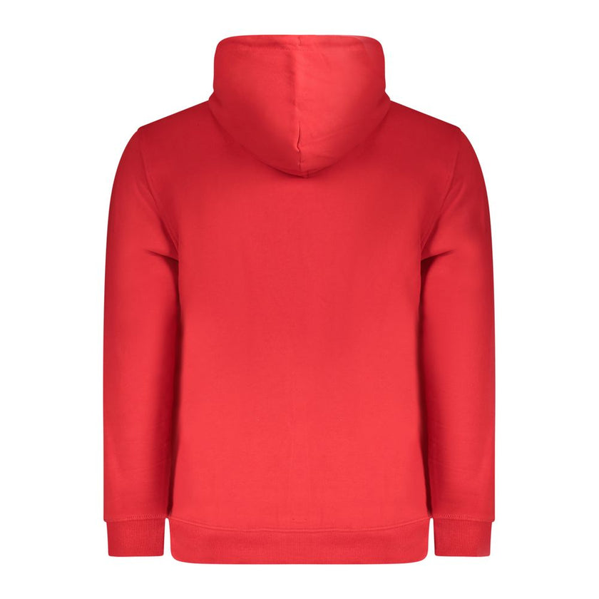 Tommy Hilfiger Rotes Herren-Sweatshirt aus Baumwolle