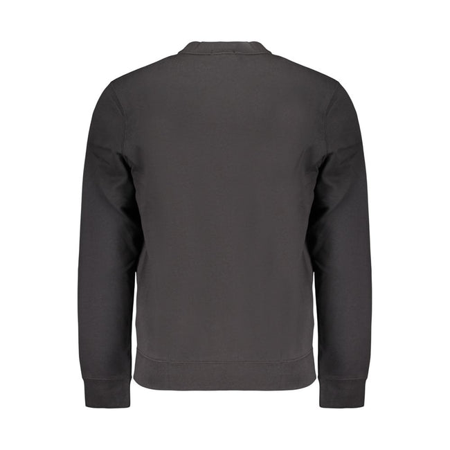 Calvin Klein Schwarzer Baumwoll-Herren-Sweatshirt