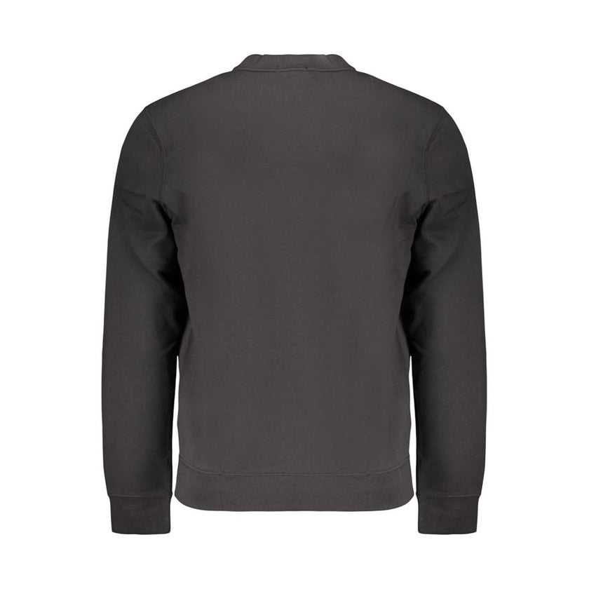 Calvin Klein Schwarzer Baumwoll-Herren-Sweatshirt