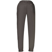 Schwarze Tommy Hilfiger Sporthose aus Baumwolle mit elastischem Bund und Logo