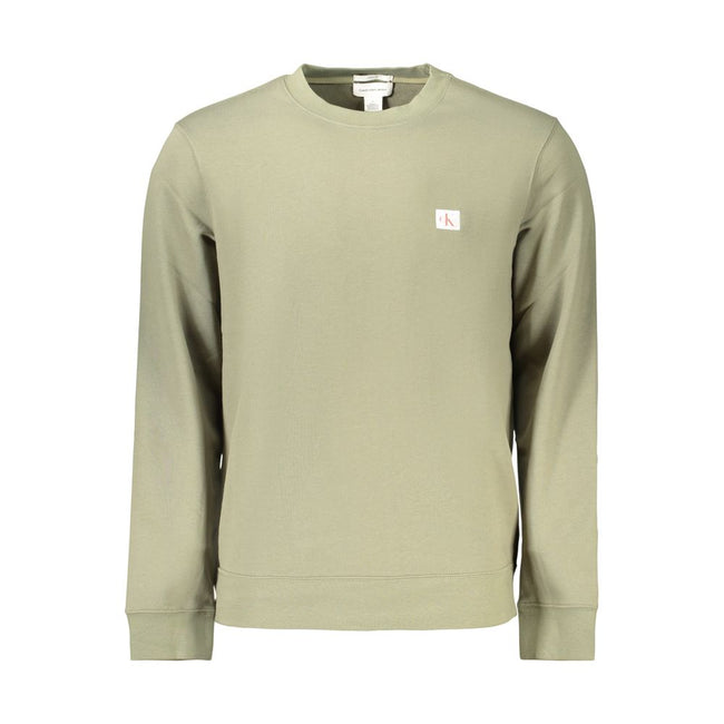 Calvin Klein Grüner Baumwollpullover für Herren