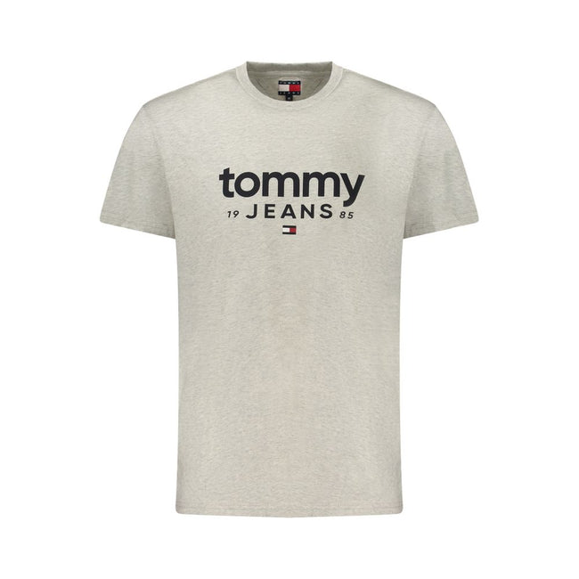 Tommy Hilfiger Grigio Baumwoll-T-Shirt für Herren