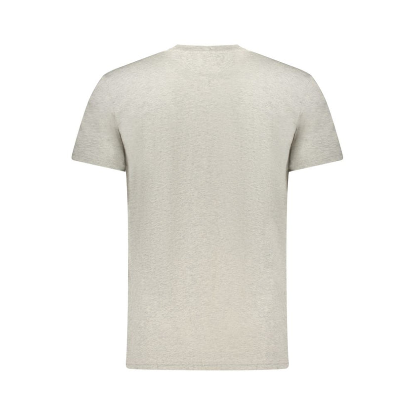 Tommy Hilfiger Grigio Baumwoll-T-Shirt für Herren