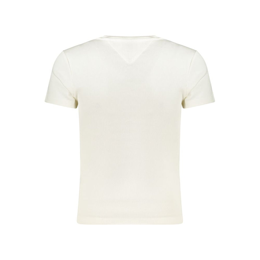Tommy Hilfiger Weißes Baumwoll-T-Shirt