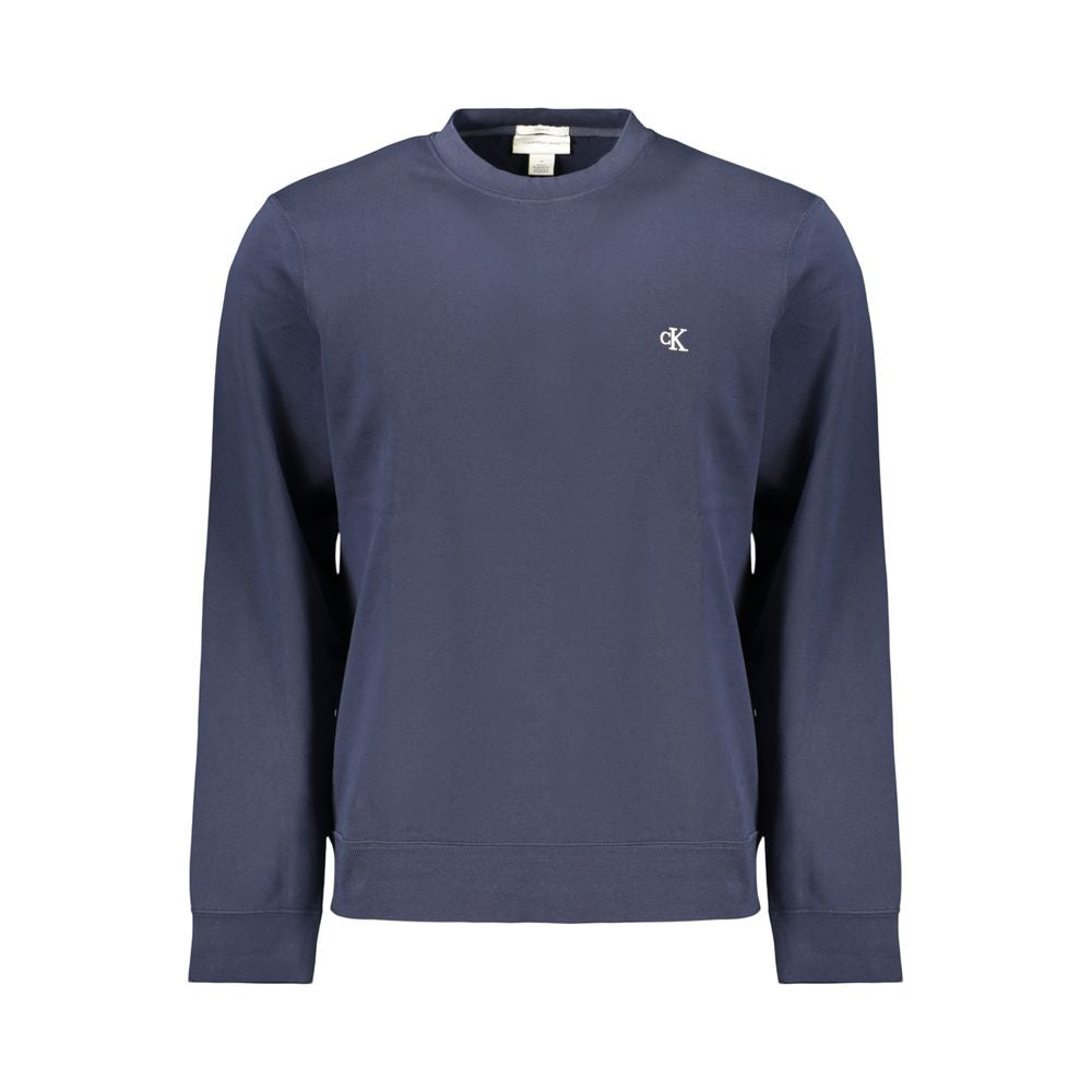 Calvin Klein Men's Blue Cotton Sweatshirt