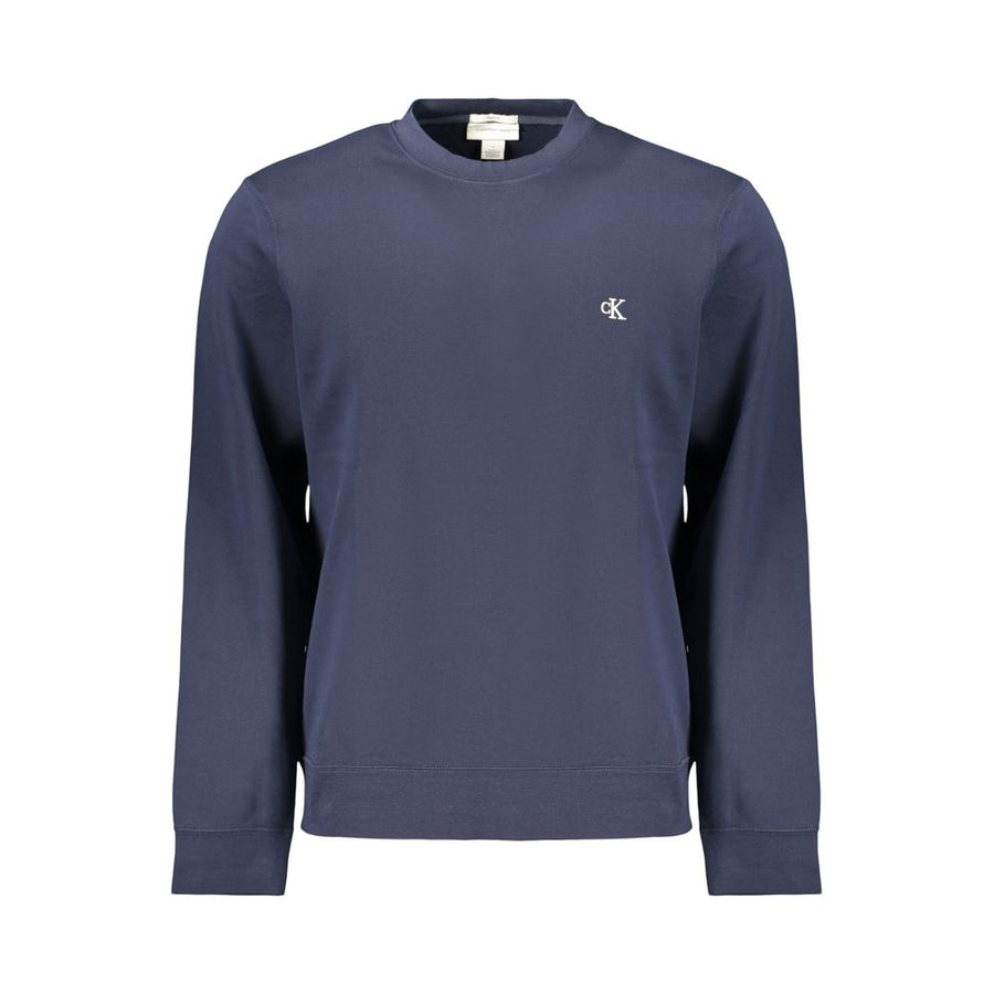Calvin Klein Men's Blue Cotton Sweatshirt