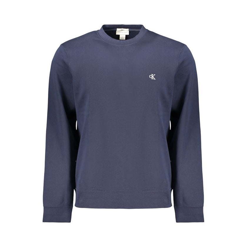 Calvin Klein Blaues Baumwoll-Sweatshirt für Herren