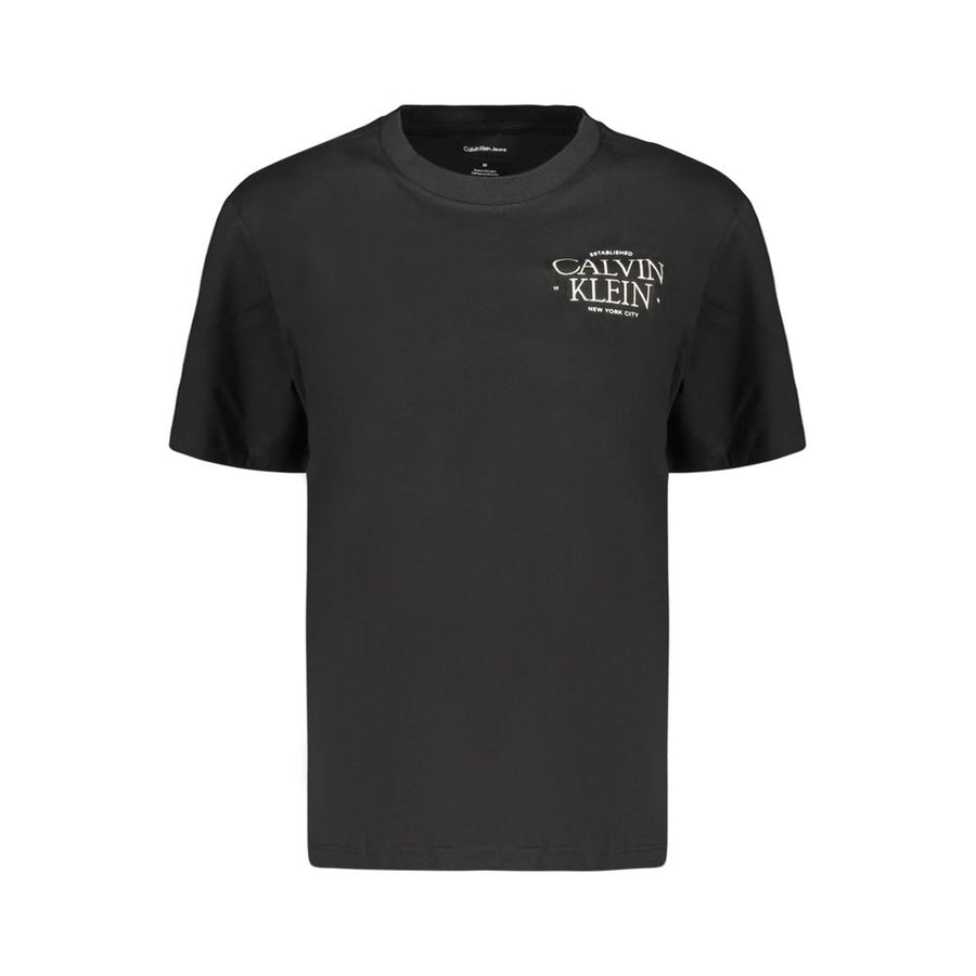 Calvin Klein Women's Black Cotton T-Shirt