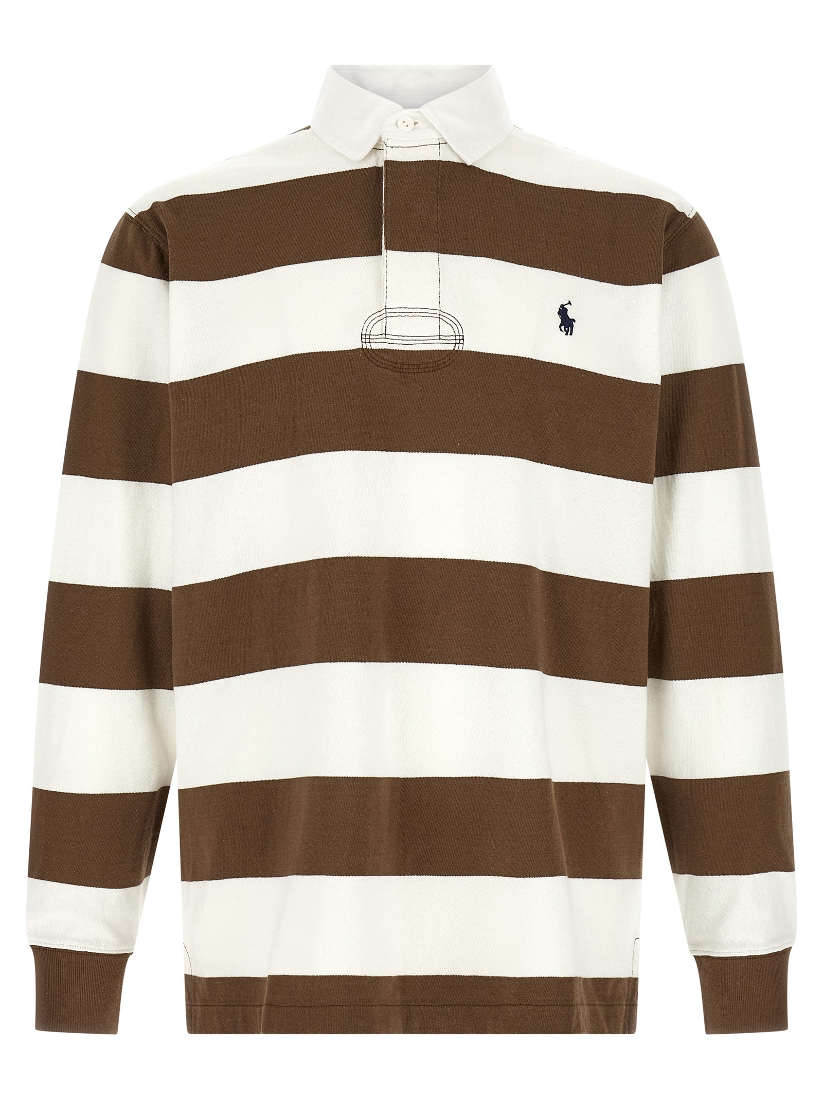 Polo Ralph Lauren Braunes Baumwoll-Poloshirt