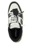 Off-White Bicolor Low-Top-Sneaker aus Kalbsleder