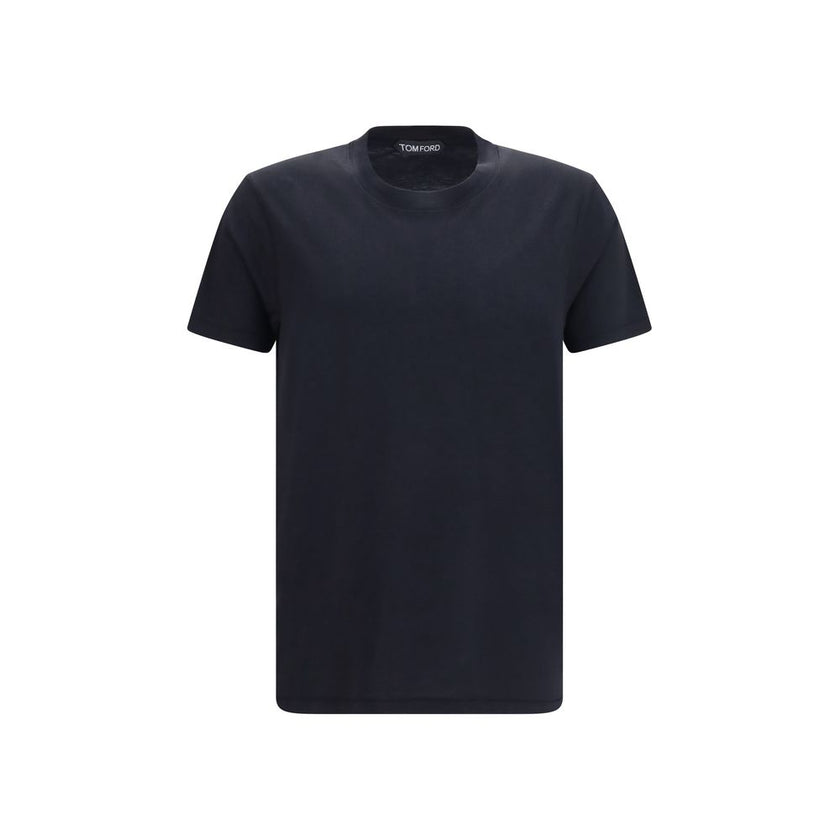 Tom Ford Schwarzes Baumwoll-T-Shirt