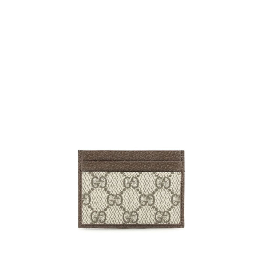 Gucci Brown Polyethylene Card Holder