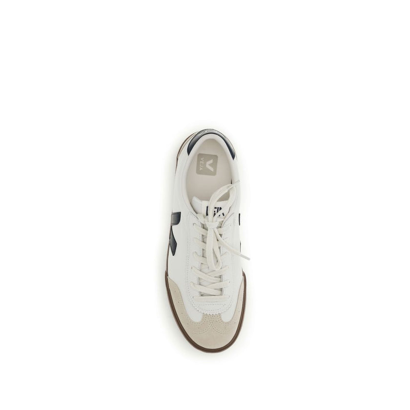 Veja Weiße Kalbsleder Bos Taurus Athletic Sneaker