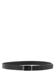 Tom Ford Narrow Belt in Black Calfskin