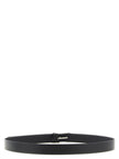 Tom Ford Narrow Belt in Black Calfskin