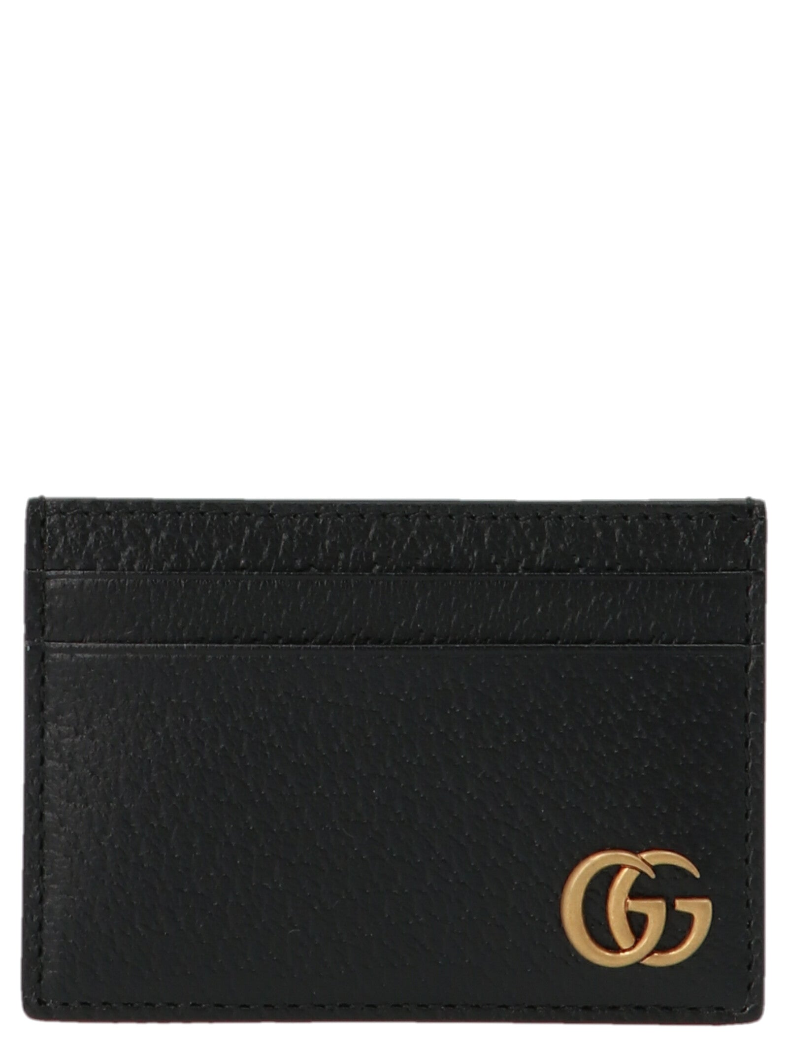 Gucci Schwarzes Kalbsleder-Kartenetui
