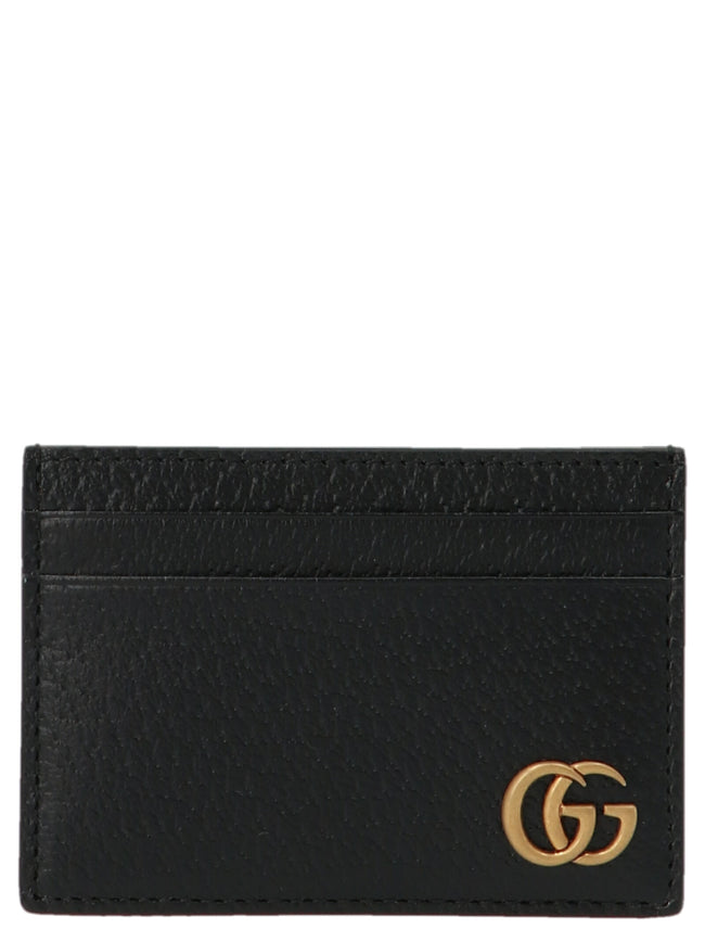 Gucci Schwarzer Kalbsleder-Kartenetui