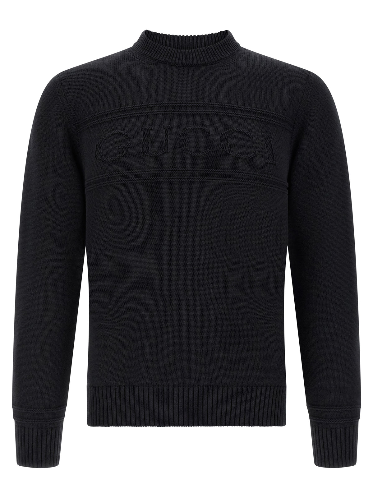 Gucci Schwarzer Baumwollcardigan