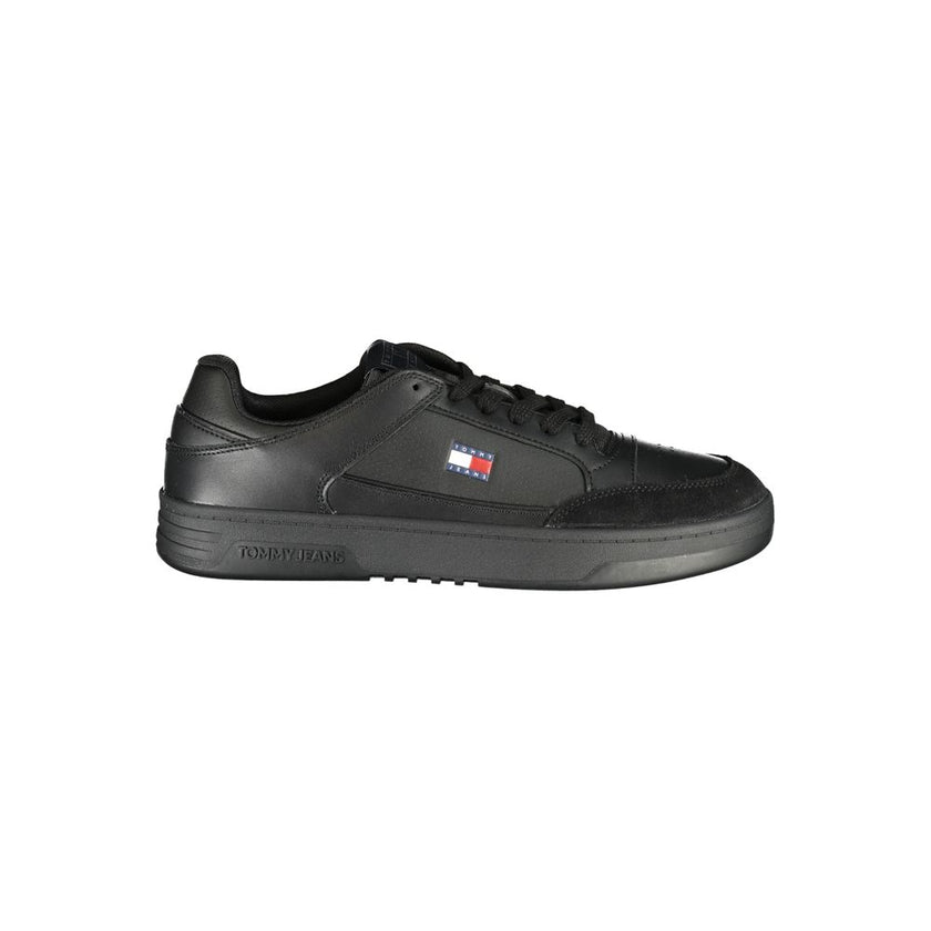 Tommy Hilfiger Schwarze Sportschuhe aus Polyester