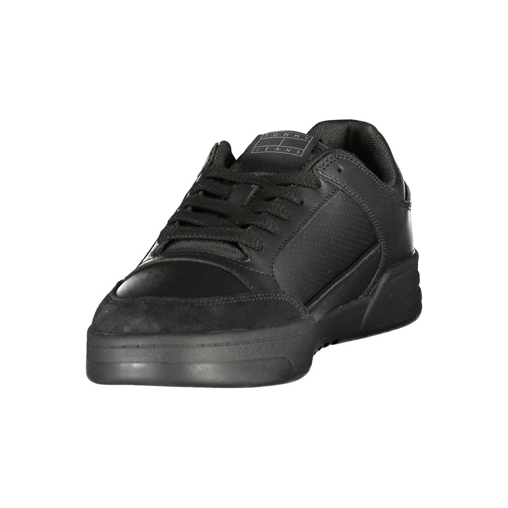 Tommy Hilfiger Black Polyester Trainers