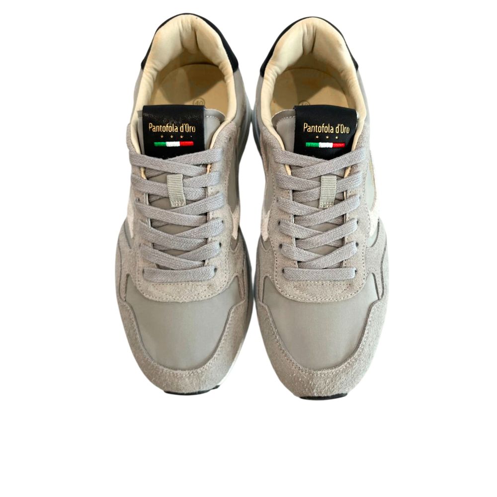 Pantofola D'Oro Herren-Sneaker aus grauem Wildleder