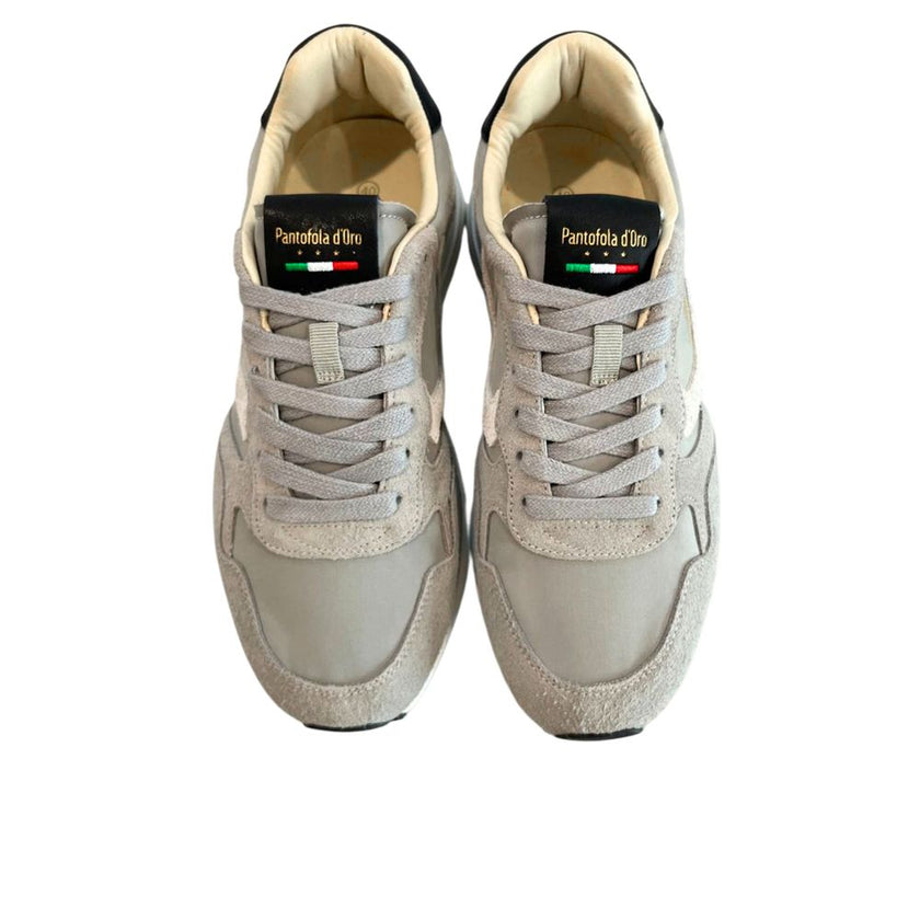 Pantofola D'Oro Herren-Sneaker aus grauem Wildleder