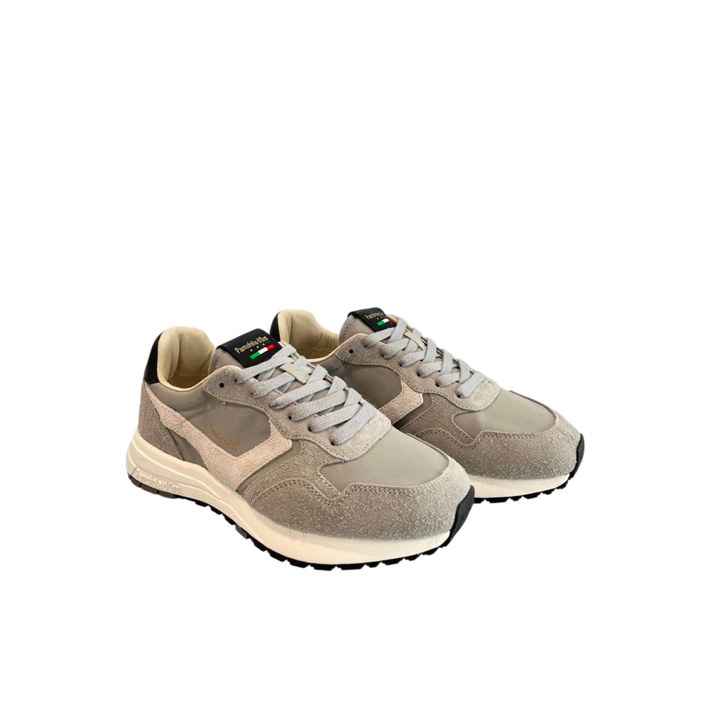 Pantofola D'Oro Herren-Sneaker aus grauem Wildleder