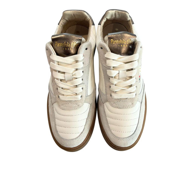 Pantofola D'Oro Herren-Sneaker aus beigem Wildleder