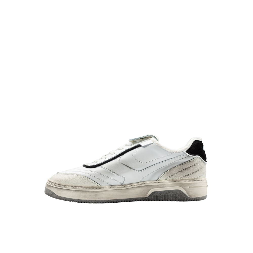 Pantofola D'Oro Herren-Sneaker aus weißem Wildleder
