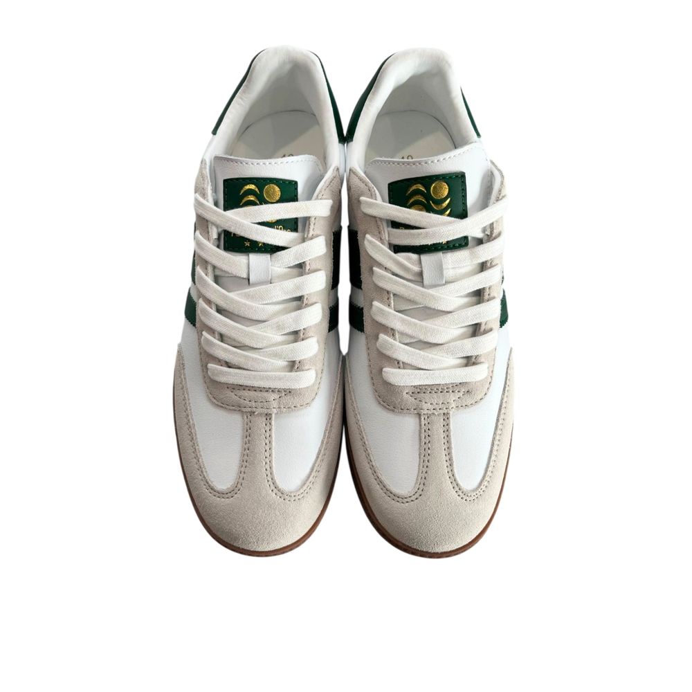 Pantofola D'Oro Herren-Sneaker aus grünem Wildleder