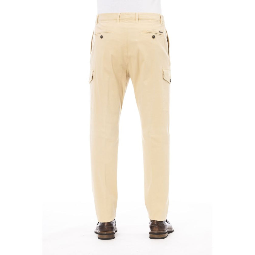 Peserico Beige Baumwollhose für Herren