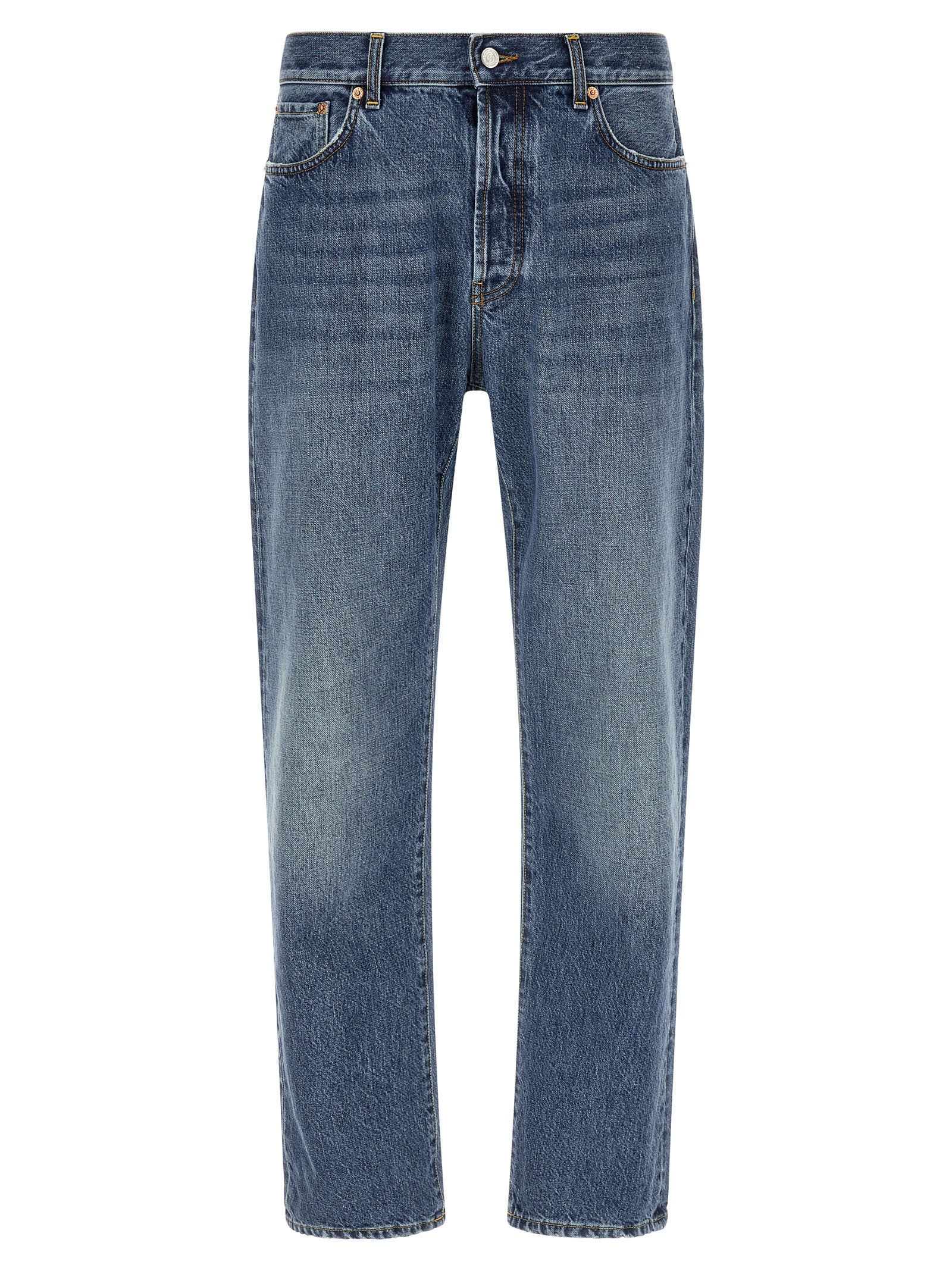 Department 5 blaue Relaxed-Fit-Baumwolljeans