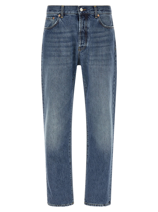 Department 5 Blaue Baumwolljeans im Relaxed Fit