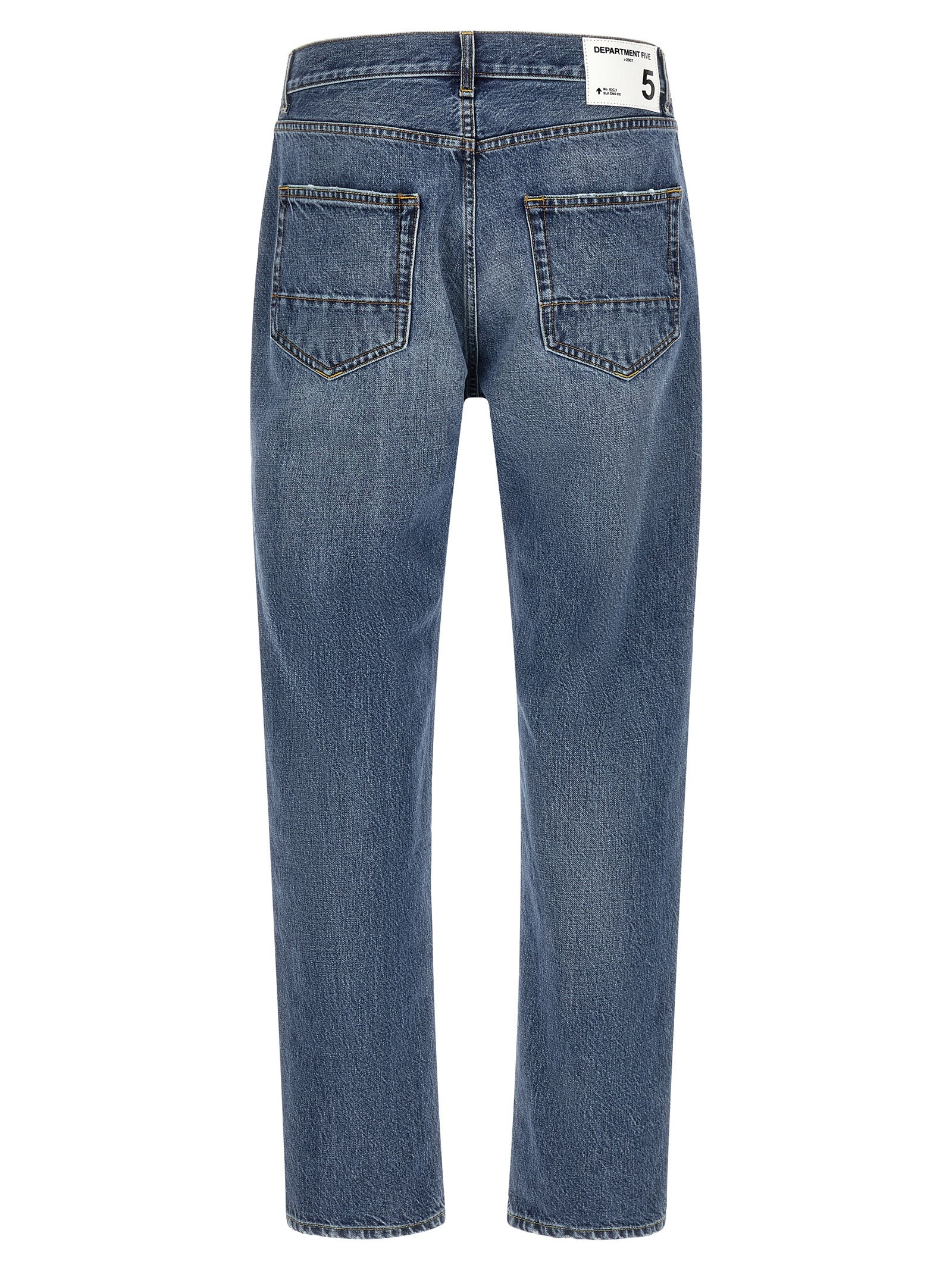 Department 5 blaue Relaxed-Fit-Baumwolljeans